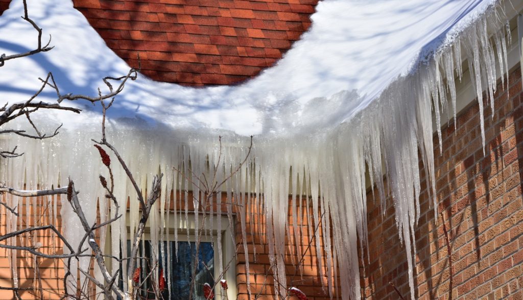 Ice Dam Removal Home Roof Steaming Advantage Construction