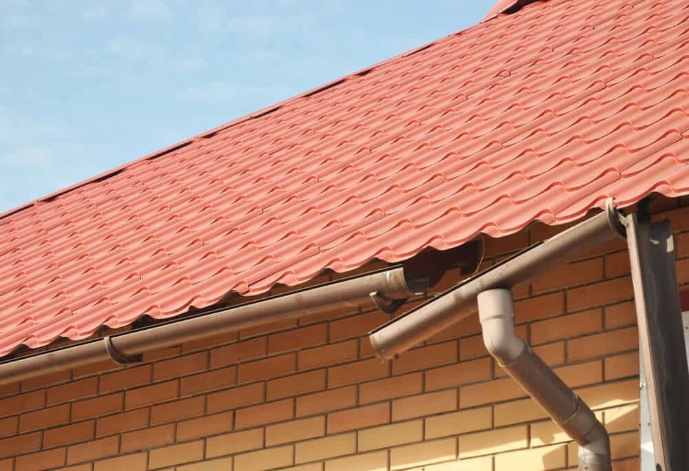 inspect roof and gutters for damage