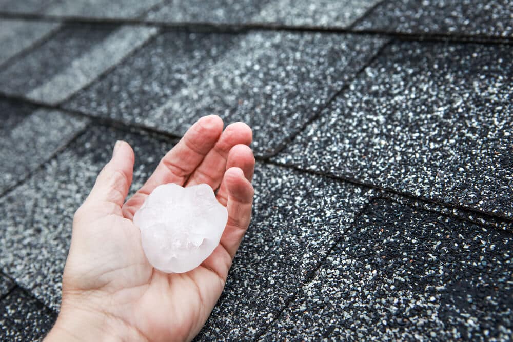 hail damage roof repair