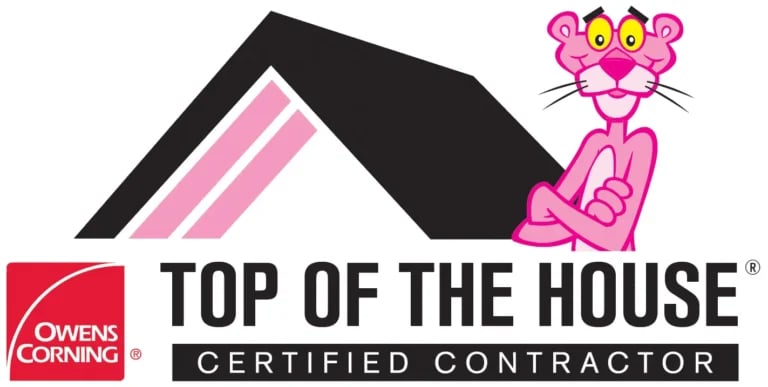 Owens Corning “Top of the House” Certified Installer