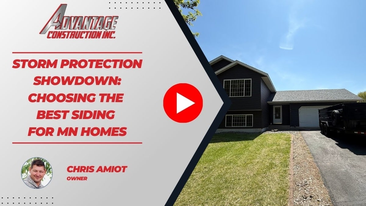 Storm Protection Showdown: Choosing the Best Siding for MN Homes