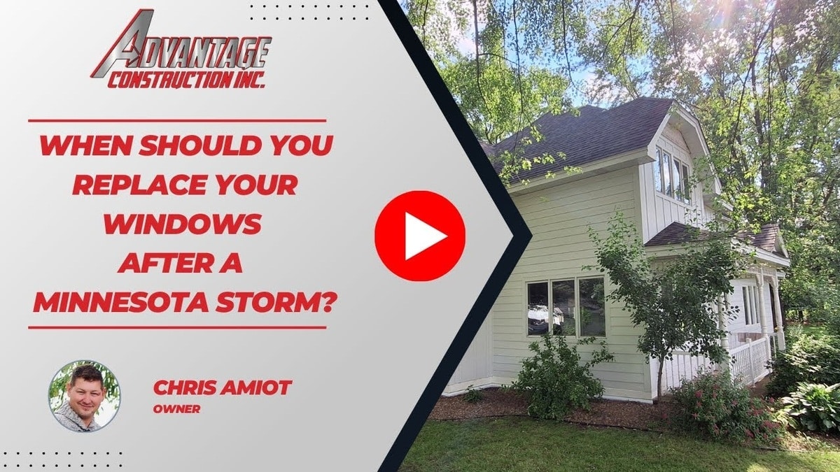 When Should You Replace Your Windows After a Minnesota Storm? | Blog 7