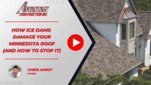 How Ice Dams Damage Your Minnesota Roof (And How to Stop It)