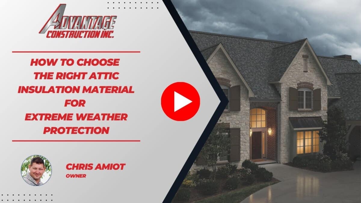 How to Choose the Right Attic Insulation Material for Extreme Weather Protection