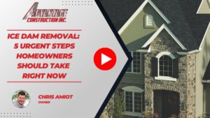Ice Dam Removal: 5 Urgent Steps Homeowners Should Take Right Now