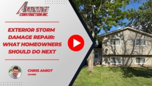 Exterior Storm Damage Repair: What Homeowners Should Do Next