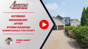 Exterior Remodeling After Storm Damage: Where Should You Start?