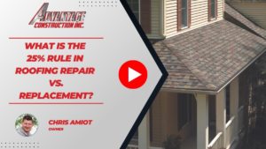 What Is the 25% Rule in Roofing Repair vs. Replacement?