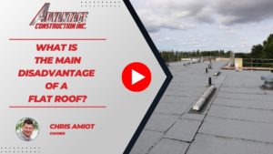 What Is the Main Disadvantage of a Flat Roof?