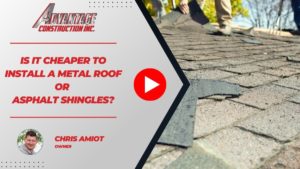 Is It Cheaper to Install a Metal Roof or Asphalt Shingles?