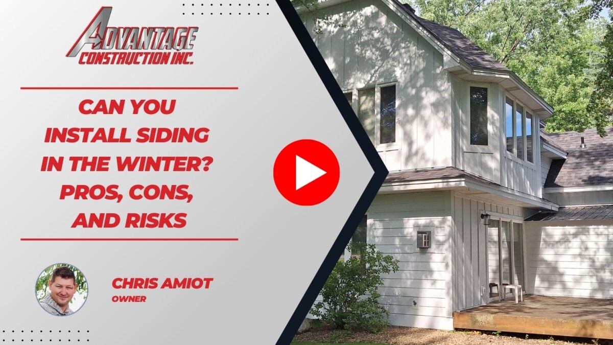 Can You Install Siding in the Winter? Pros, Cons, and Risks
