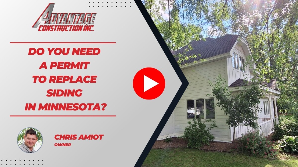 Do You Need a Permit to Replace Siding in Minnesota?