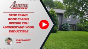 Stop Filing Roof Claims Before You Understand Your Deductible